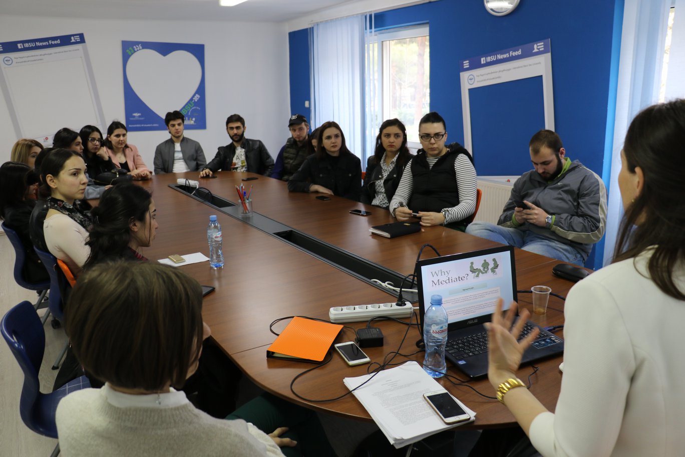 საჯარო ლექცია მედიაციაში შავი ზღვის საერთაშორისო უნივერსიტეტში (IBSU)